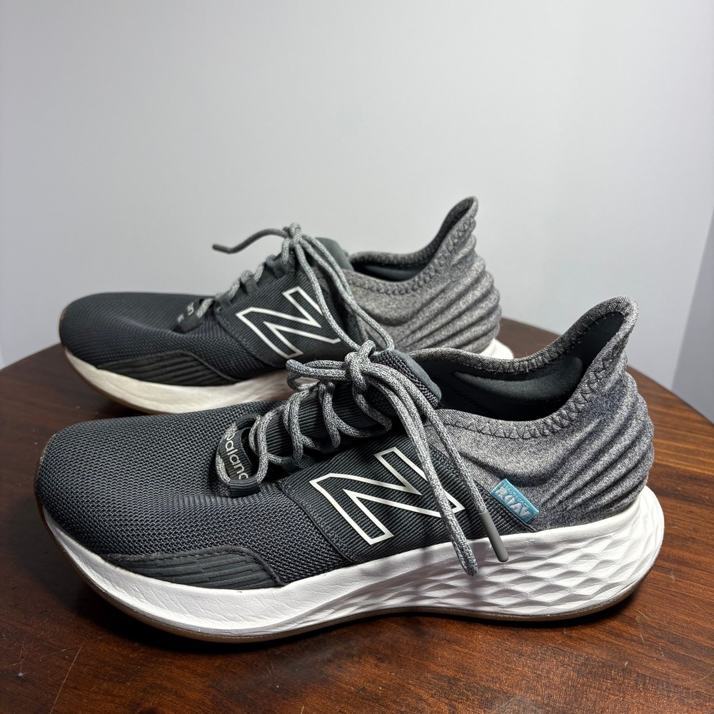 New Balance Shoes Mens 8 Grey Fresh Foam Roav MROAVTG Running Athletic Sneakers